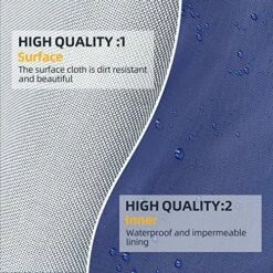 PALON Waterproof BBQ Grill Cover 75-Inch, Heavy Duty Outdoor Gas Grill Covers, With Built-in Vents Velcro, Barbecue Grills All Weather Protector For Weber Char-Broil Brinkmann Nexgrill And More -Samsung Shop 61F3FRBshZL