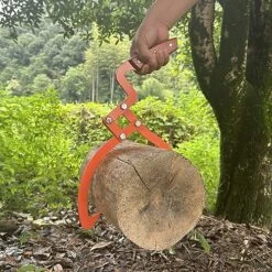 Wood Handle 2 Claw Skidding Tongs Non-Slip Grip, Log Lifting, Handling, Dragging & Carrying Tool (18 In) -Samsung Shop 61MX1PPXoWL