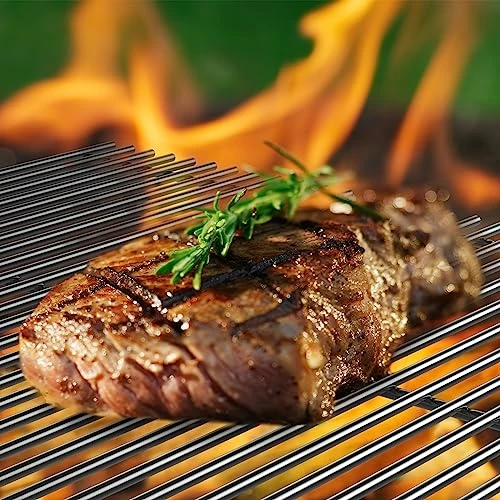 SafBbcue 7528 Grill Grates Replacment For Weber Genesis 300 Series Grill Parts Weber Genesis E-310 E-320 E-330 S-310 S-320 S-330 Grills, Weber 7528 Genesis Stainless Steel Grates 19.5" 3 SafBbcue 7528 Grill Grates Replacment For Weber Genesis 300 Series Grill Parts Weber Genesis E-310 E-320 E-330 S-310 S-320 S-330 Grills, Weber 7528 Genesis Stainless Steel Grates 19.5" - Image 3