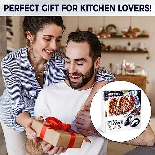 Meat Shredder Claws With Ultra-Sharp Blades For Shredding Meat, Lift, Handle, And Cut - CHEFSSPOT Chicken Shredder Turkey Lifters - Heat Resistant Grill Accessories -BBQ Grilling Gifts For Men & Women 3 Meat Shredder Claws With Ultra-Sharp Blades For Shredding Meat, Lift, Handle, And Cut - CHEFSSPOT Chicken Shredder Turkey Lifters - Heat Resistant Grill Accessories -BBQ Grilling Gifts For Men & Women - Image 3