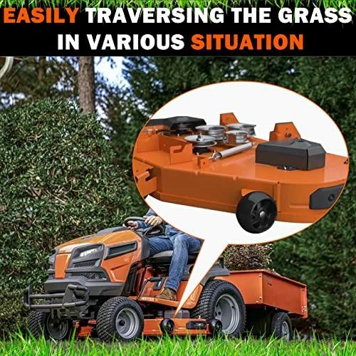 YiaChuii 4PCS Deck Gauge Wheels For AYP Husqvarna 532174873 589527301, MTD 174873 133957 532133957 734-3058, Cub Cadet 753-04856A Lawn Tractors And Zero Turn Mowers Deck With Bolts & Nuts… 7 YiaChuii 4PCS Deck Gauge Wheels For AYP Husqvarna 532174873 589527301, MTD 174873 133957 532133957 734-3058, Cub Cadet 753-04856A Lawn Tractors And Zero Turn Mowers Deck With Bolts & Nuts… - Image 7